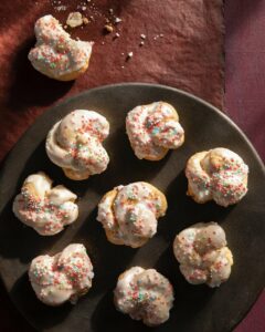 Italian Love Knots, also known as Taralli Dolci