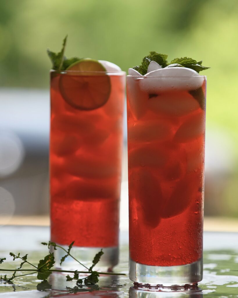 Robust cherry flavor shines in this vodka cocktail.