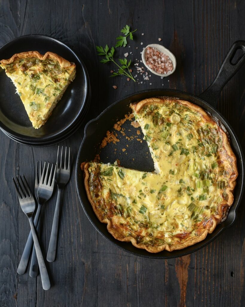 Simplicity meets luxury with this flavor-packed crab quiche recipe from Chef Jackie Page.

