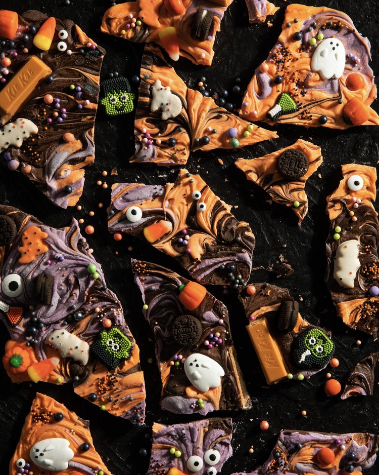 Halloween Candy Bark