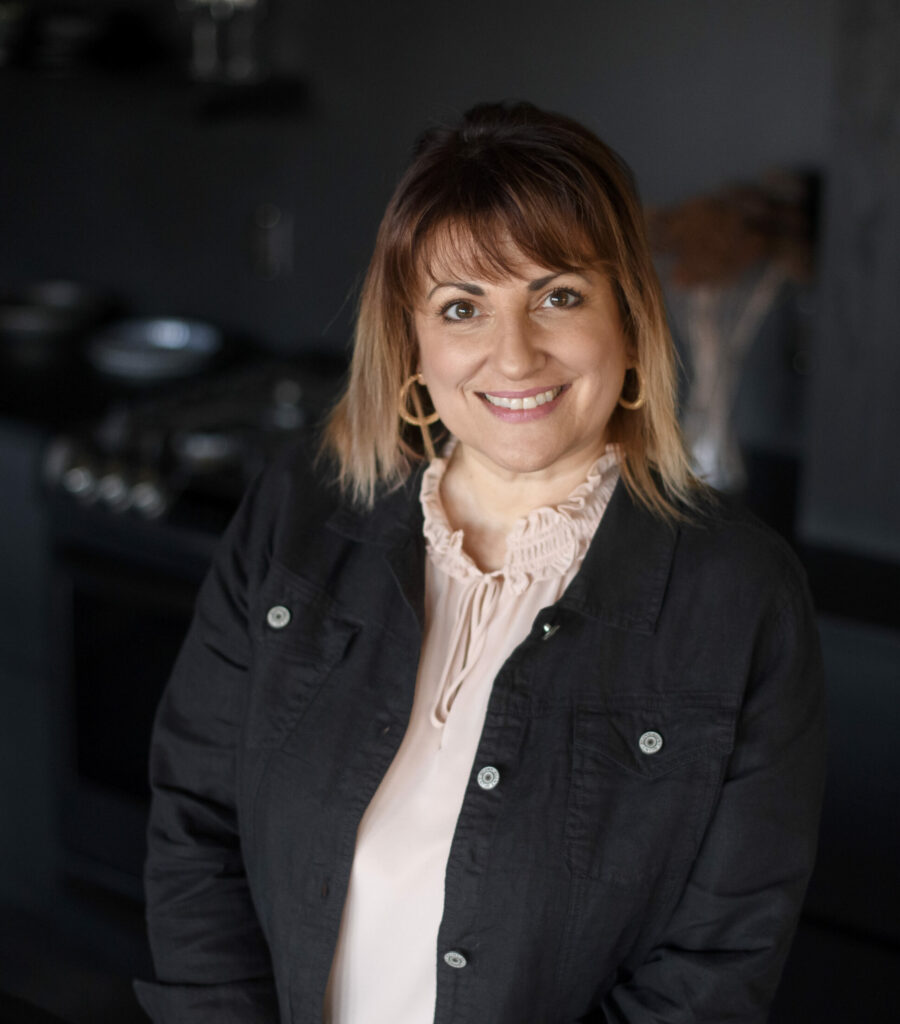 A picture of Star Laliberte in a black jean jacket.