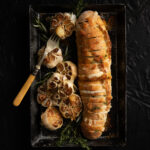 Roasted Garlic with Cheesy Bread