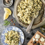 Sautéed Cauliflower with Olives and Capers - A Mediterranean-inspired fall side dish, combining the freshness of California with European culinary wisdom.