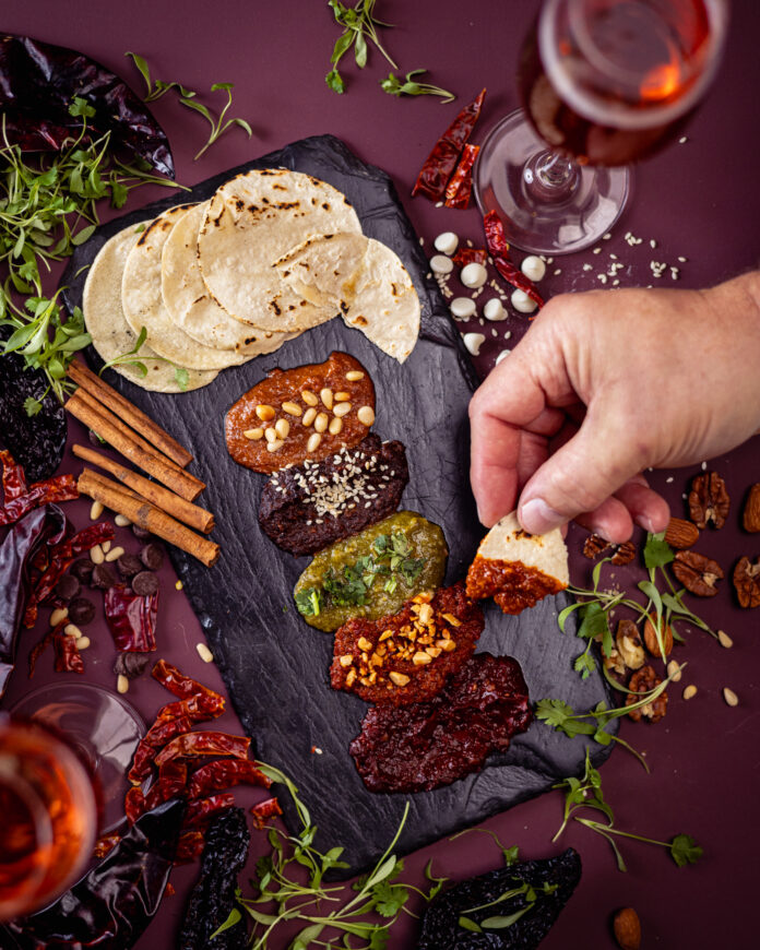 A delectable spread of dishes from Sazón, showcasing the culinary artistry of Chef Fernando Olea.
