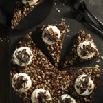 Chocolate Bourbon Pecan Pie: Decadent twist on a classic recipe, stealing the spotlight at every table.