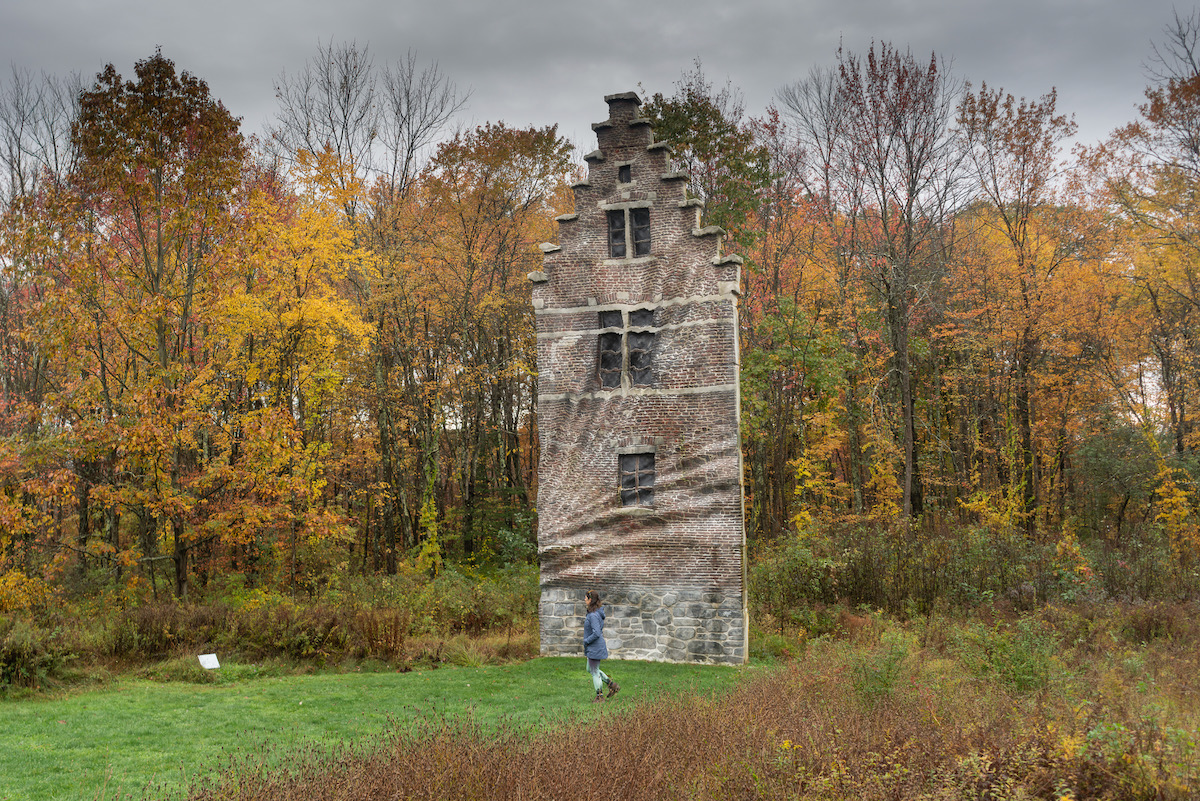 A fall scene in the Hudson Valley