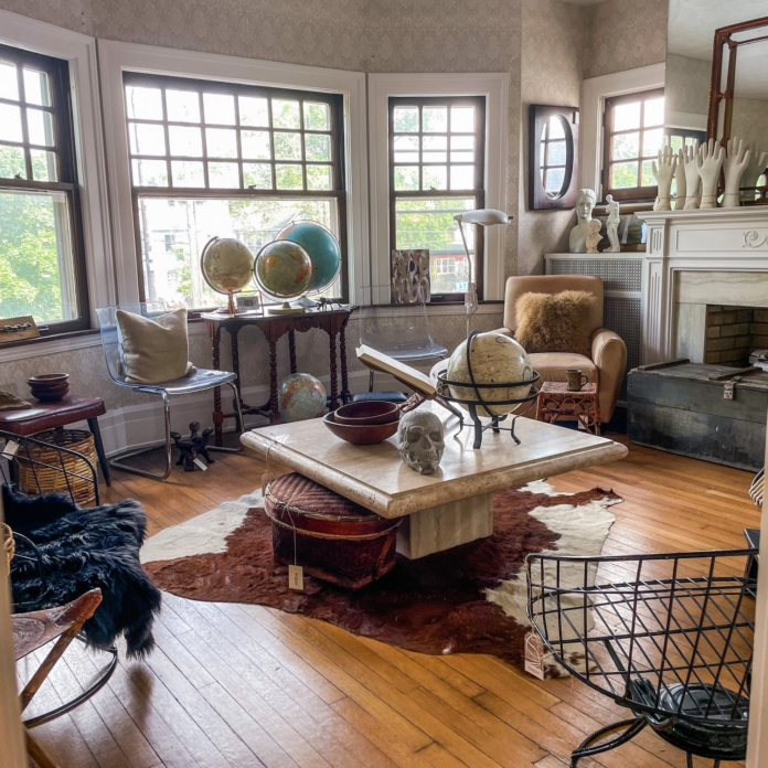 The interior of Cleveland design store All Things For You