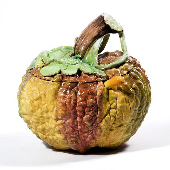A scary looking pumpkin bowl from Intrada