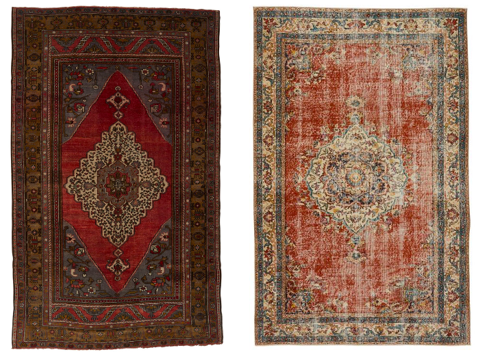 Two rugs from rejuvenation