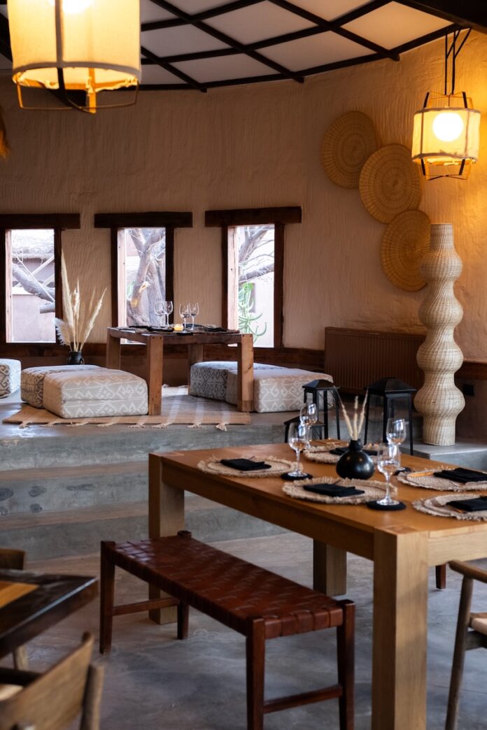 The interior of an Our Habitas home in Atacama, Chile