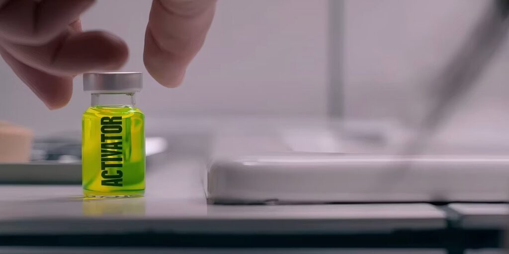 The Activator, a serum from the movie The Substance